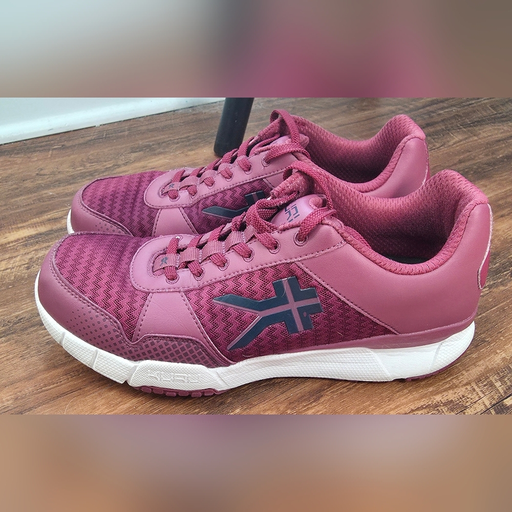 Kuru Burgundy Sneakers- size 9.5